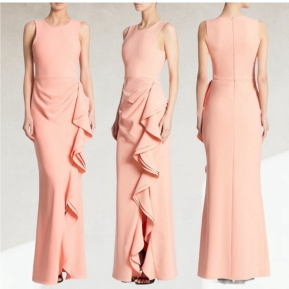 Parker Pink Madeline Gown - Picture 1 of 12